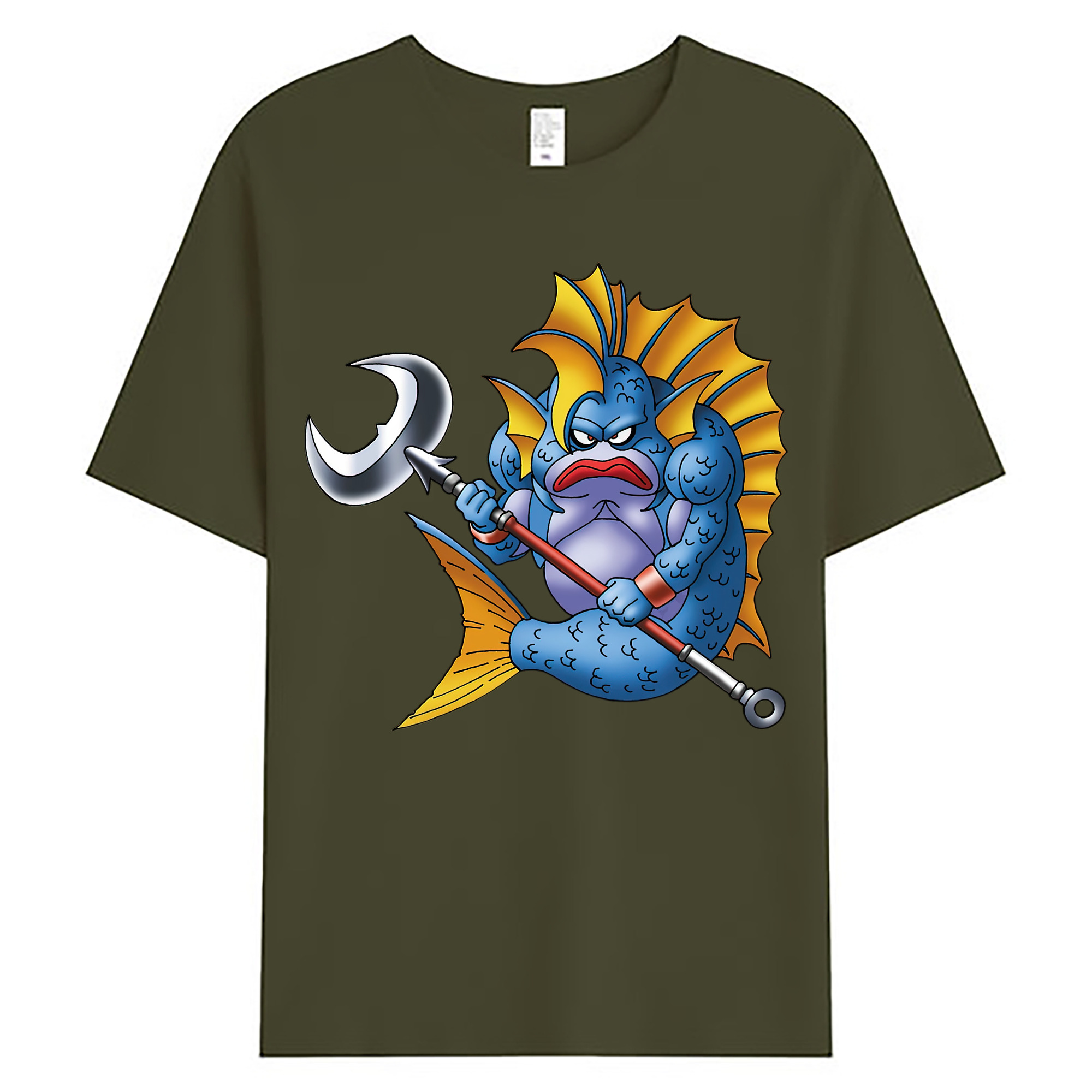 （画像用） ドラゴンクエスト Doragon Kuesuto Dragon Quest 綿100％ メンズ半袖Tシャツ｜肌触りやわらか＆通気性